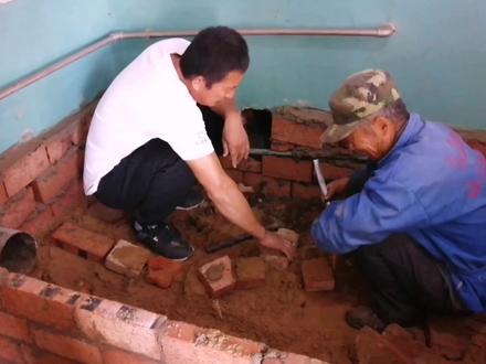 东北农村搭火炕,步骤详细。学习一下,也许穿越了能用到呢(上)