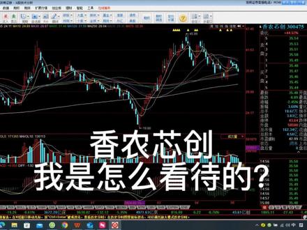 香农芯创是不适合散户玩的 #股票