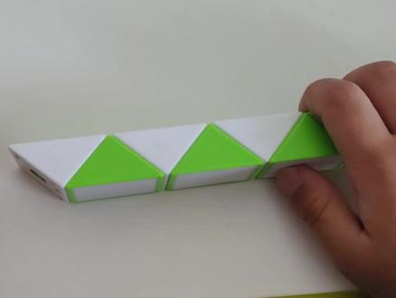 #百变魔尺 24段魔尺折小鸭子