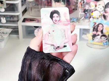 嘻嘻嘻 线下小卡!@糖糖酱🫧 #鞠婧祎