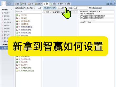 新智赢如何设置 其实很简单#智赢 #智赢erp #美客多 #美客多跨境电商