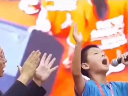 小孩哥的梦想是做美国总统