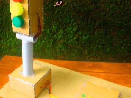 如何制作红绿灯模型(下)#科技小制作#亲子手工#动手制作#创意手工#学生科技手工作业#小制作小发明小创造比赛作品