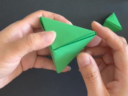 六面体#手工折纸#手工折纸几何体#六面体