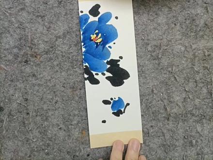 画小书签教程,学成了,都可以出去摆摊啦#国画 #手绘