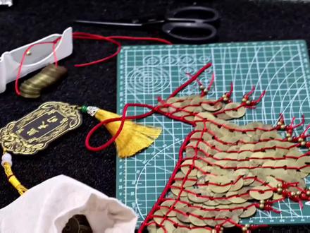 好了好了,铜钱面具的教程来了,憋催咧#手工diy #道诡异仙 #李火旺 #铜钱面具