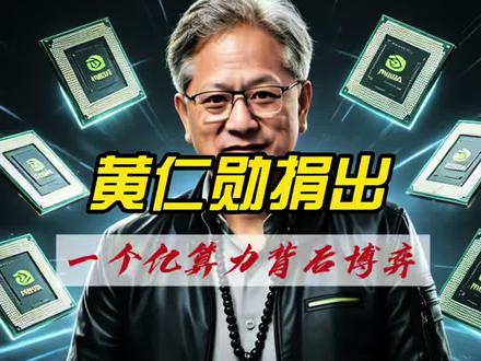 黄仁勋捐赠1.08亿美元算力 #黄仁勋 #AI #科技 #慈善