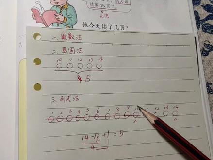 一年级上册数学 11~20的加减法
《解决问题之读书问题》
题目来自于课本第80页《练习十八》第6道题#一年级数学上册 #一年级数学