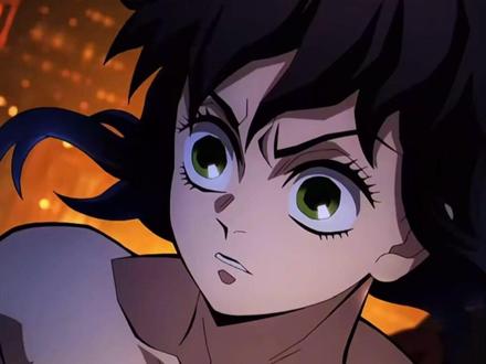 当童磨遇到了魔童 #鬼灭之刃 #嘴平伊之助 #童磨 #鹅滴神片