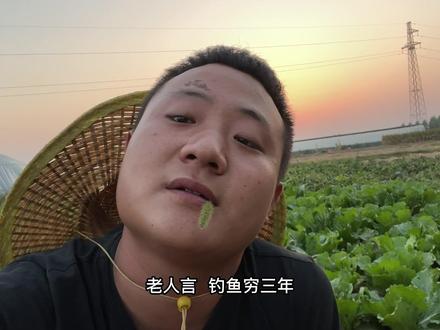老人言:钓鱼穷三年 玩鸟毁一生 #乡间新农人 #国学智慧 #老人言