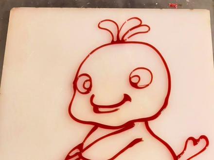 是谁,在为这两只鸡癫狂 #百young非遗计划#一见爱上传统文化#大湾鸡#糖画 #手艺人在抖音