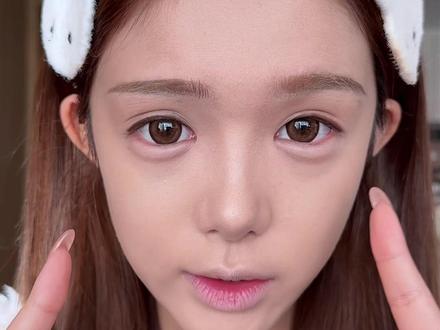 Jiwoo 道晖芝灵感古早千金韩妆 #妆教 #韩妆 #发型