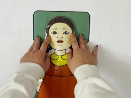 恭喜丽丽生了一个活泼可爱的小公主#儿童动画视频 #儿童手工剪纸制作