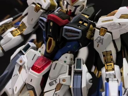 长龙mgex强袭自由测评 #高达模型