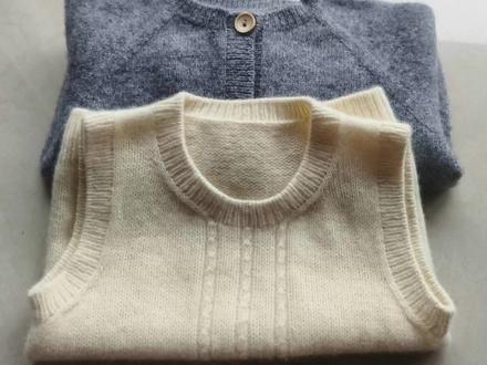 圆领麻花小背心 第一集 起针 #手工毛衣 #毛衣教程 #毛衣编织教程 #织毛衣 #编织教程 #传承手工毛衣 #爱编织 #传承手工编织 #手工编织零基础教学