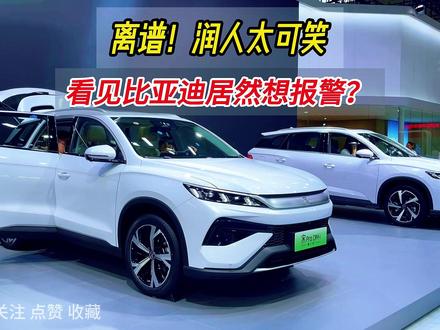 离谱!润人太可笑,看见比亚迪居然想报警? #润人 #润人心 #润人现状 #比亚迪