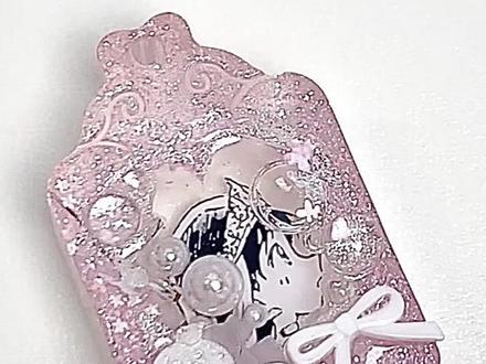 自推御守… #滴胶 #手工 #手工diy #谷美 #吃谷