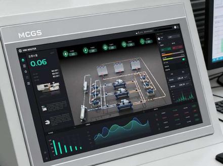 一分钟学会昆仑通态暖通系统界面设计。#plc #hmi #人机大师