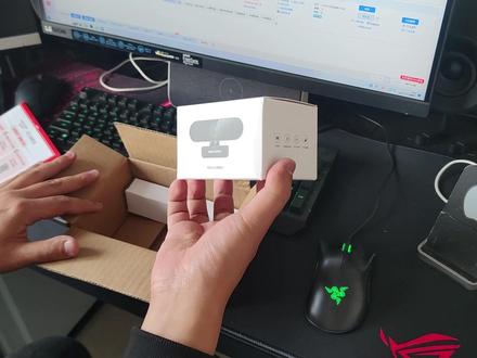 海康威视电脑USB摄像头400万像素清晰度可能不行当麦克风绝对合格