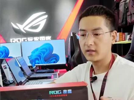 今日外设小分享,ROG夜魔键盘山楂红袖轴_#rog外设 #ROG键盘 #夜魔键盘