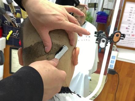 岳云鹏同款发型,剃刀经验讲解分享#剪发教程 #岳云鹏