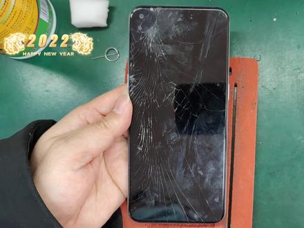 oppo a32换外屏,全过程!外屏爆碎!翻车?