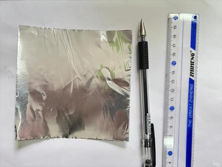 #五下科学视频 《增加船的载重量》制作铝箔小船
