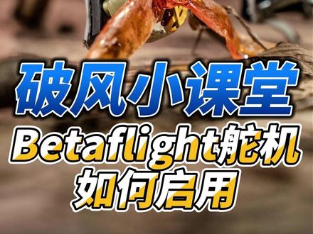 Betaflight舵机如何启用 #穿越机 #FPV #教程 #小课堂 #飞机