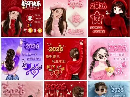好看的毛绒绒2026新年姓氏头像来啦!抖音搜索《神图定制》输入口令"1861"进入后点专辑里面的姓氏头像即🉑娶或点视频左下角进入即🉑#姓氏头像 #姓氏头像制作 #图标#桌面图标 #欢迎取图 #百家姓氏 毛绒绒头像 🉑改姓氏 专属头像定制 2026新年头像 最火头像 神图定制1861 毛绒绒姓氏头像来了,🉑换照片和改姓氏,款式颇多 用你的姓氏做头像头像 微信头像 优质头像 一起换头像