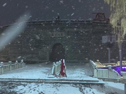 曲阜第一场雪 下雪的曲阜美成了鲁国 #曲阜 #山东初雪 #大雪