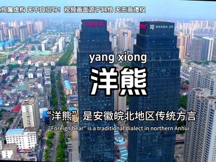 安徽方言“洋熊”到底是什么意思?为什么好多人都在说呢? #本文纯属娱乐切勿当真 #小丰自媒体 #小丰说 #调侃方言