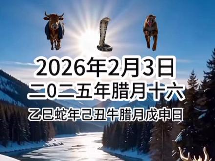视频由Ai 生成 生肖小知识 今天上线的三个生肖是? 小羊点数时差的三个生肖是哪些?
每天来点传统文化生肖小知识
#生肖故事 #传统文化 #蛇年大吉 #马到成功 #抖音上热门