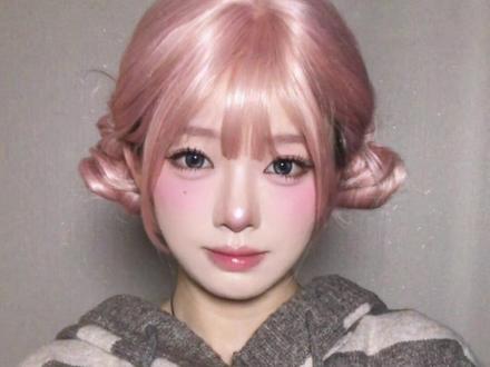 怎么有个草莓大福 yc:@朕好饿 #金采湲 #仿妆 #变装 #韩系 #手势舞