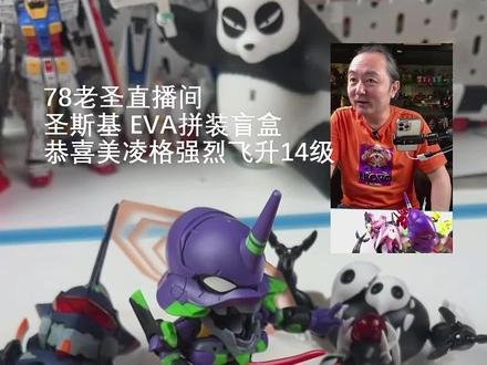 老圣试玩351期圣斯基EVA拼装盲盒 #抖音热点记忆2025 #胶佬 #EVA #圣斯基 #盲盒