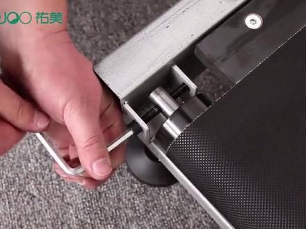 更换跑步机前后滚轴样机指导