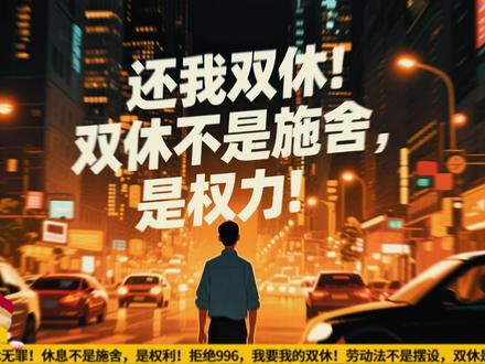 #双休 #双休日对打工人来说有多重要