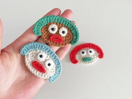 钩针编织一款丑萌娃,它用来做什么就看你的需要了 #钩针教程 #手工diy #爱编织爱生活