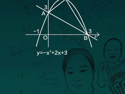 用铅锤法求三角形面积最值,你会吗?#数学 #家长必看