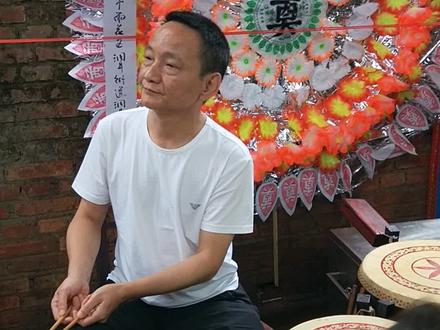 班鼓开台😜湖南省湘剧院郭老师演奏!