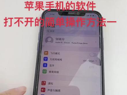 #软件打不开 苹果手机软件打不开的操作方法一,设置-通用-还原-还原网络设置,简单又方便#分享iphone实用技巧 #如何解决手机卡顿