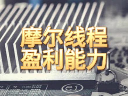 摩尔线程,盈利最强的10家企业 #摩尔线程 #盈利能力
