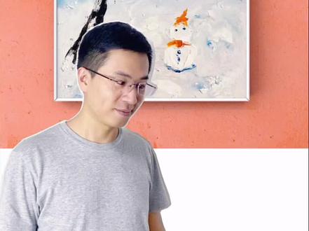 最简单的雪景画法,你学会了吗?
#雪景画 #绘画