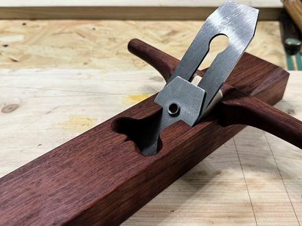 这期视频用巴花做一个刨子 #木工手刨