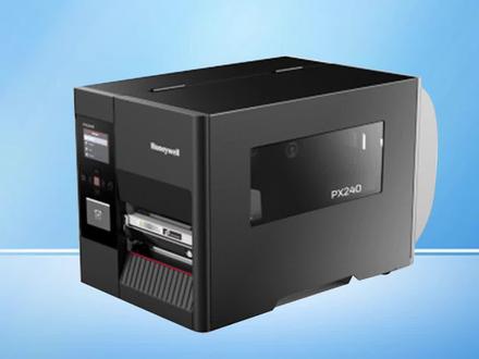 霍尼韦尔PX240标签纸和碳带的安装#条码打印机#霍尼韦尔#条码打印机教程