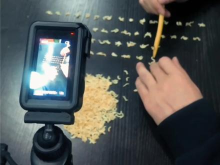 难念的经草书#书法#方便面#大疆Action4#延时拍摄#DJI大疆授权售点(鄯阳街名园店)