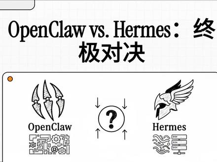 小龙虾(openclaw)和爱马仕(hermes),你会选? #AI #openclaw #hermes#notebooklm #ai视频制作