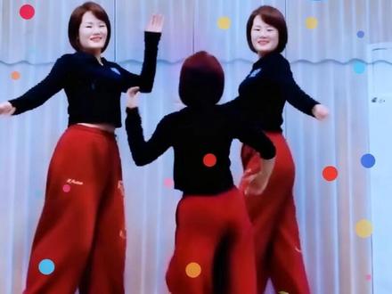 流行大众舞《小村烟火》背面完整教学演示 #教学#广场舞dou起来