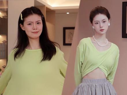 拯救婆婆和老公的丑衣服大作战,秒变高级感!#丑衣服改造 #穿搭 #衣服改造