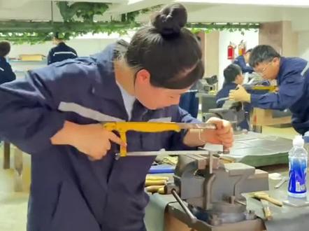 八级钳工真的那么厉害吗#万万没想到 #钳工师傅 #娱乐评论大赏