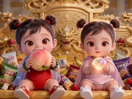 三岁魔娃:爹地躺平,我掀翻三界! 三岁魔娃:爹地躺平,我掀翻三界!#动漫 #二次元 #3D动漫 #因为一个片段看了整部剧